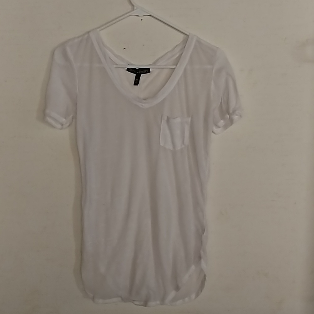 Derek Heart sheer t-shirt